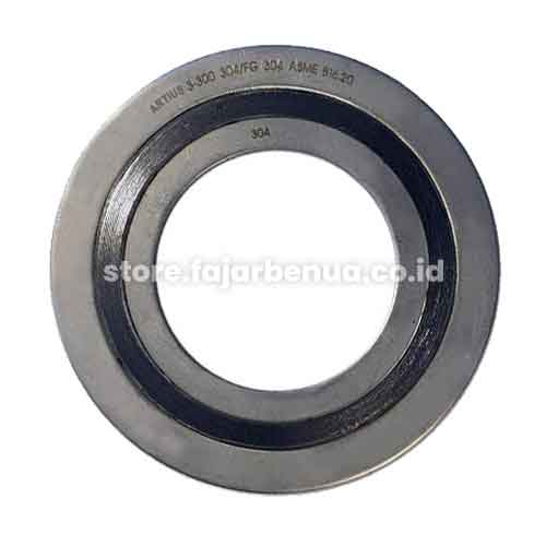 Spiral Wound Gasket, Filler Graphite, Hoop/Winding SS304, Inner/Outer ...