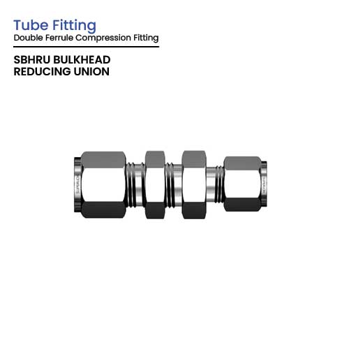 Tube Fitting SBHRU Bulkhead Reducing Union Size 3/4 Inch Fajar