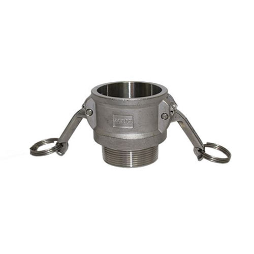 CAMLOCK TYPE B Female Camlock with Male Thread Size 2 1/2" Fajar